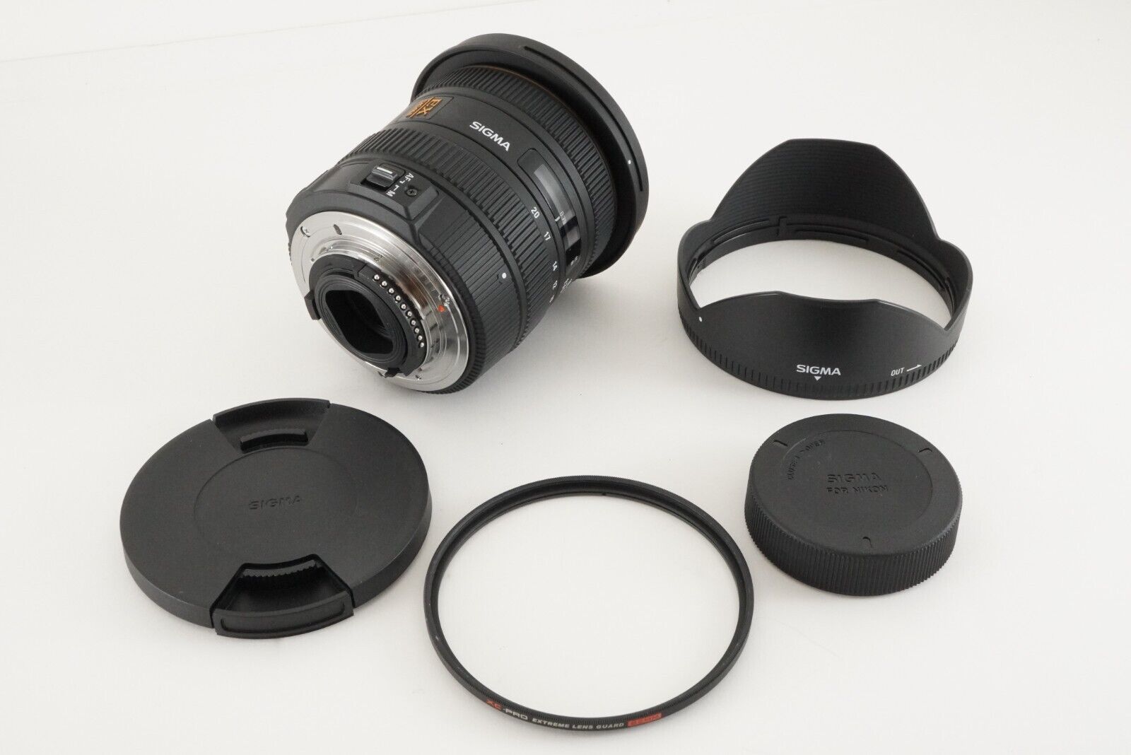 SIGMA 10-20mm F3.5 EX DC HSM In Box For NIKON F AF ZOOM Lens