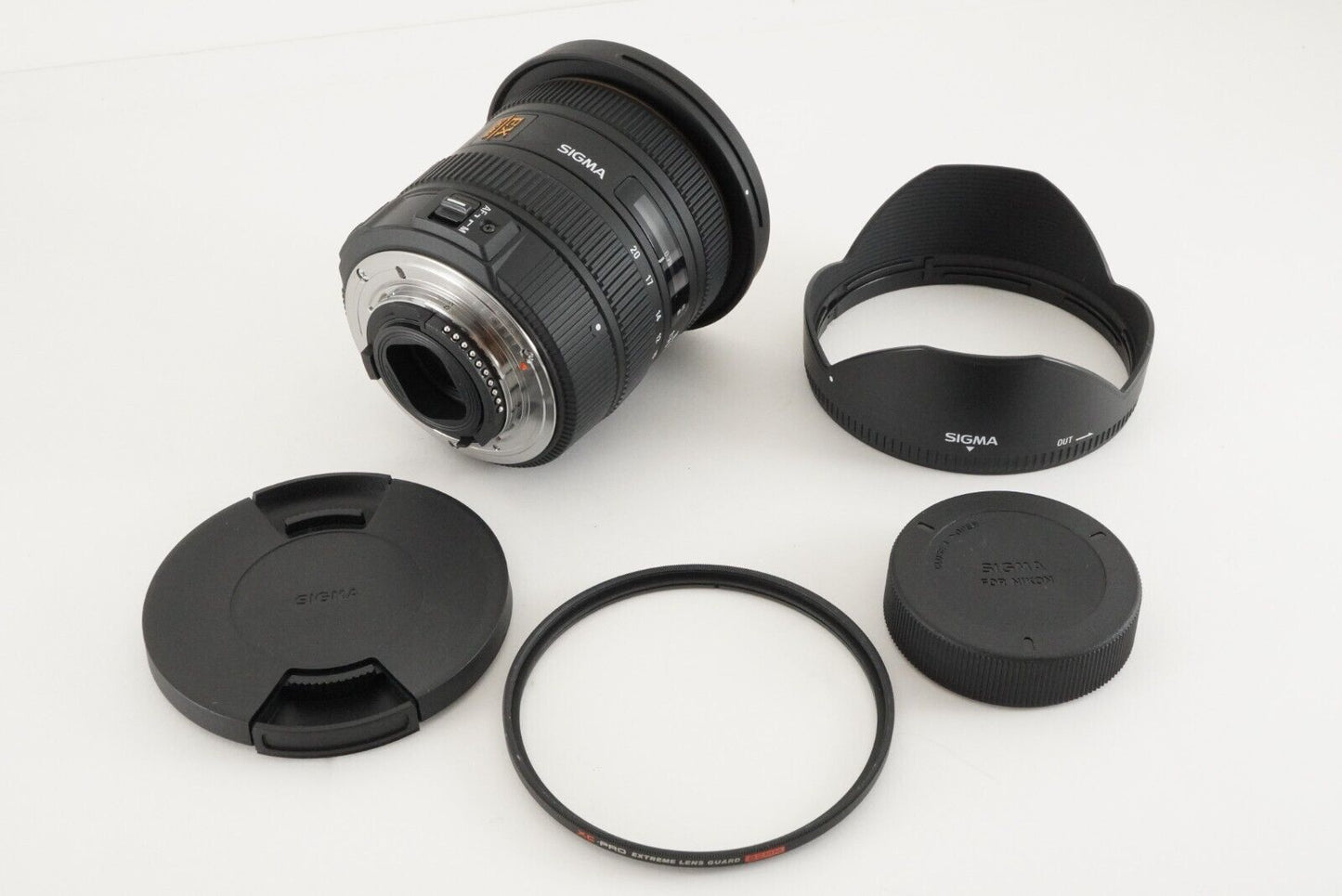 SIGMA 10-20mm F3.5 EX DC HSM In Box For NIKON F AF ZOOM Lens from Japan #8414