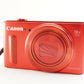 Canon PowerShot SX610 HS Red With 4GB SDHC Card Digital Camera from Japan #1645