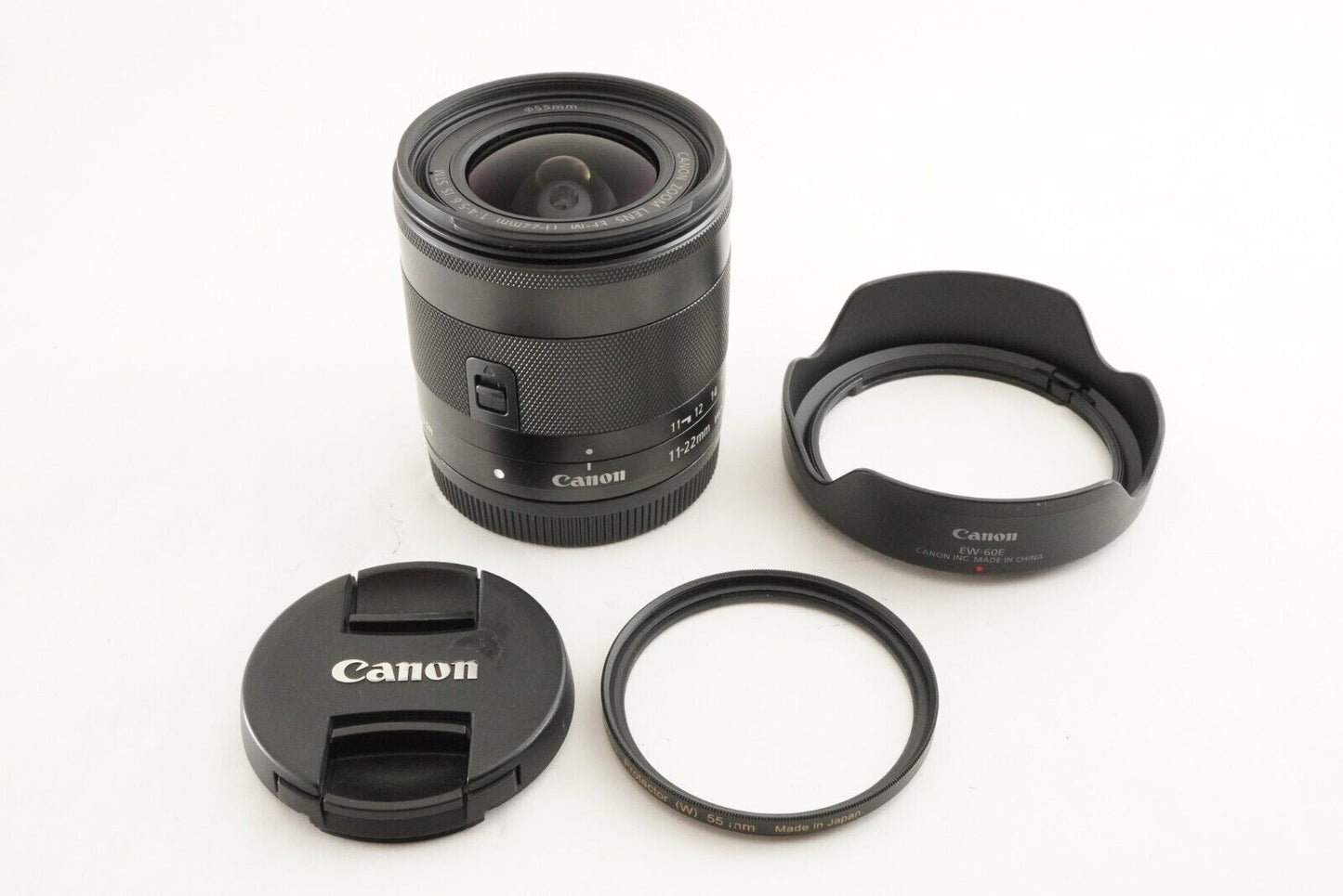 Canon EF-M 11-22mm F4-5.6 IS STM AF ZOOM Lens from Japan #1651