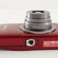 Canon IXY 150 Red With 4GB SDHC Card Digital Camera from Japan #8821