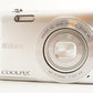 Nikon COOLPIX S3300 Silver With 4GB SDHC Card Digital Camera from Japan #1076