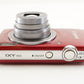 Canon IXY 160 Red 4GB SDHC Card Point & Shoot Digital Camera from Japan #1611