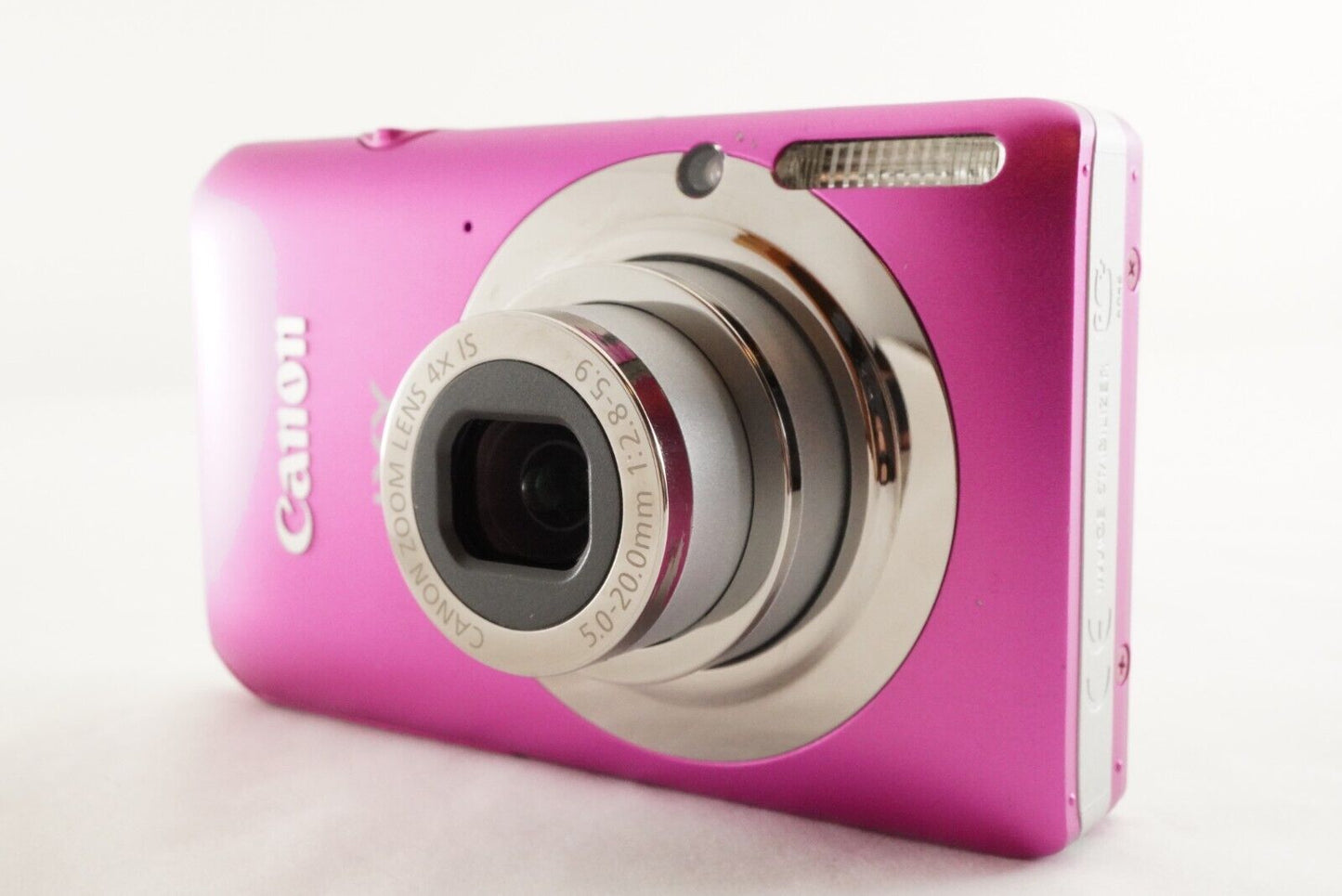 Canon IXY 210F Pink With 4GB SDHC Card Compact Digital Camera from Japan #0832