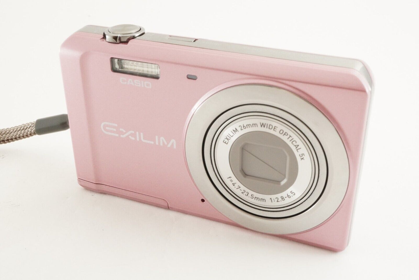 CASIO EX-ZS5 Pink With 4GB SDHC Card Compact Digital Camera from Japan #1545