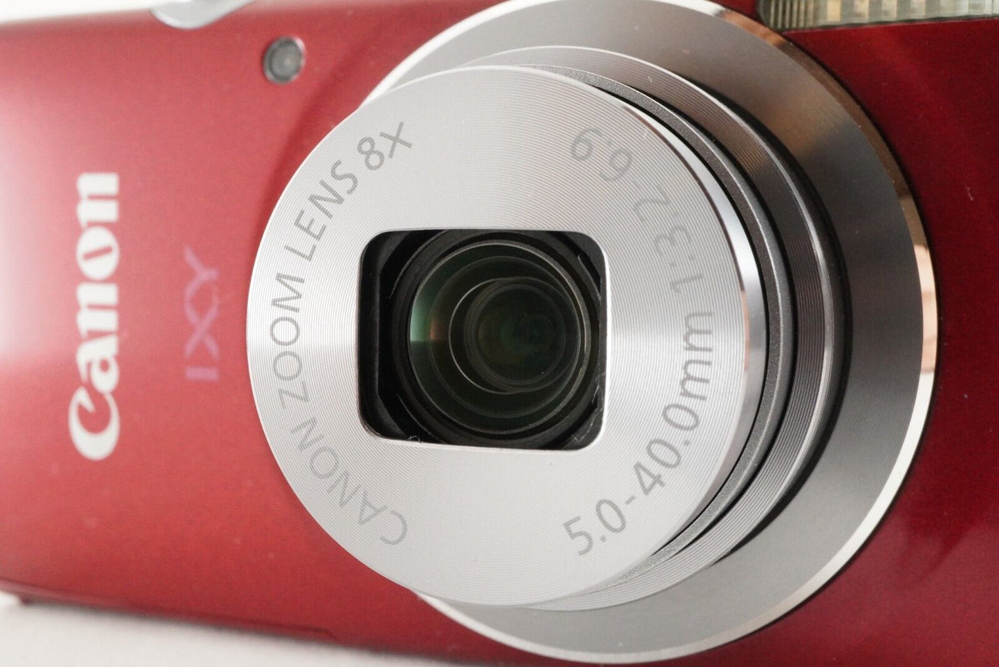 Canon IXY 120 Red With 4GB SDHC Card Compact Digital Camera from Japan #1646