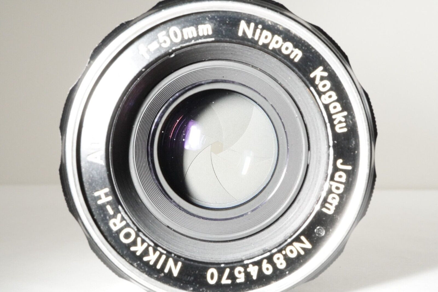 NIKON NIKKOR-H Auto 50mm F2 Ai Converted + Micro 55mm + 135mm from Japan #8831