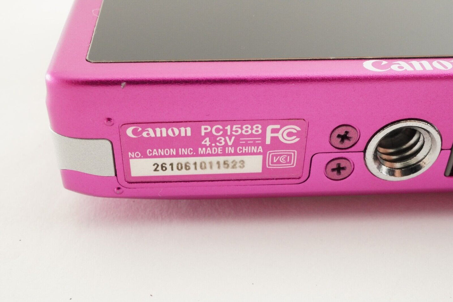 Canon IXY 210F Pink In Box With 4GB SDHC Card Digital Camera from Japan #1457