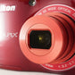 Nikon COOLPIX L32 Red In Box With 2GB SD Card Digital Camera from Japan #1464