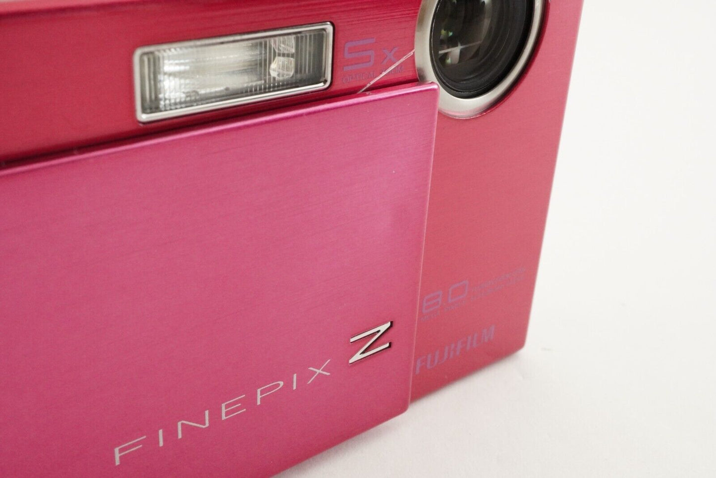 FUJIFILM FinePix Z100fd Pink With 2GB SD Card Digital Camera from Japan #1465