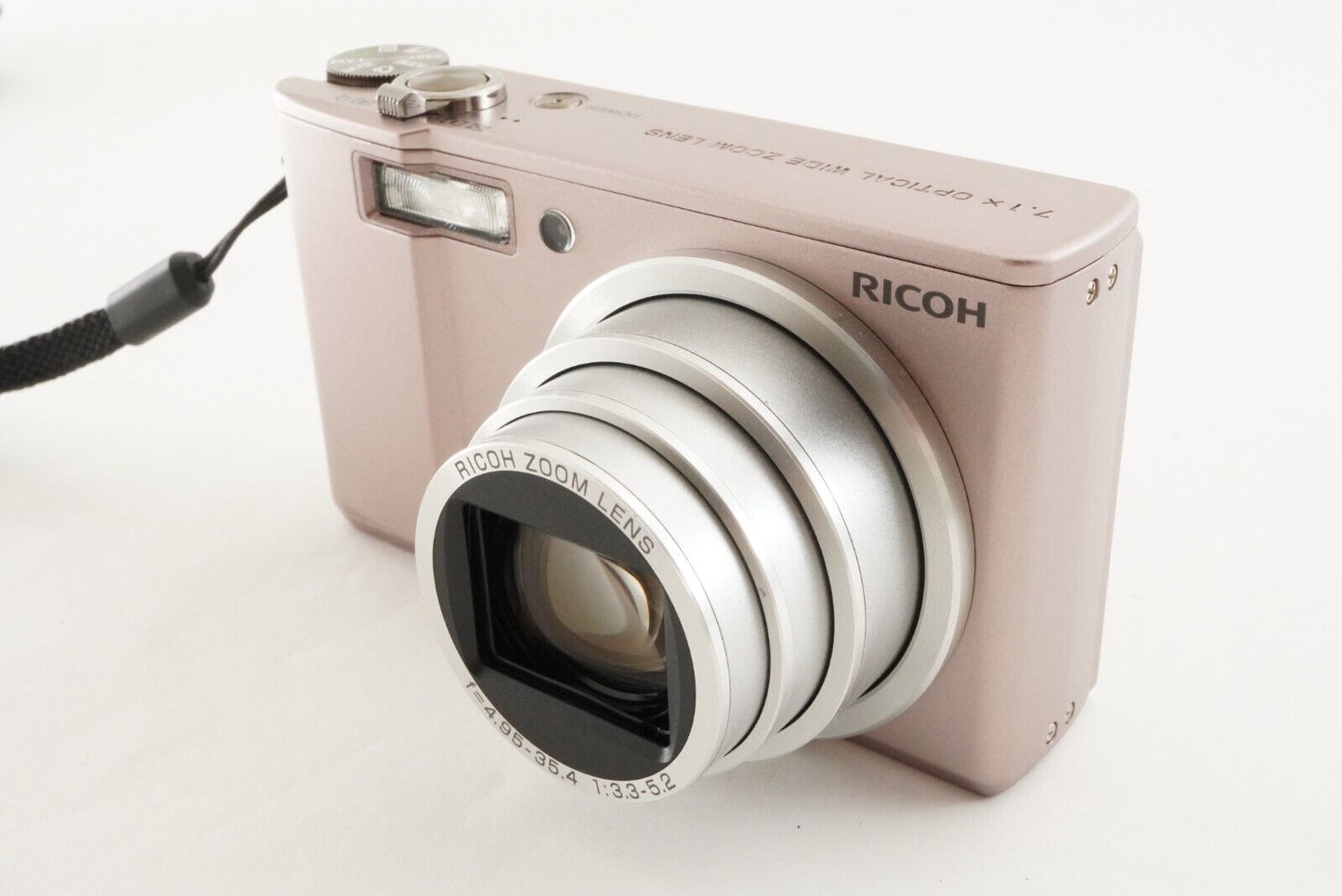 [Shutter Count 103] RICOH CX1 Pink & 4GB SDHC Card from Japan #1462