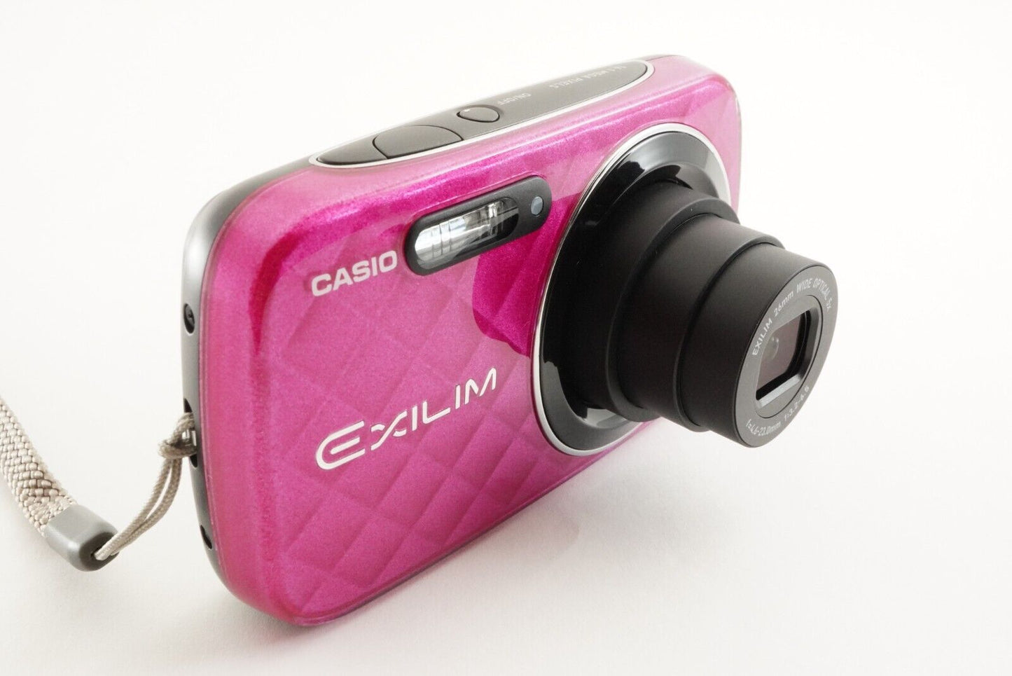 CASIO EXILIM EX-N10 Pink With 4GB SDHC Card Digital Camera from Japan #1639