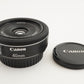 Canon EF 40mm F2.8 STM Black AF Prime Lens from Japan #9244