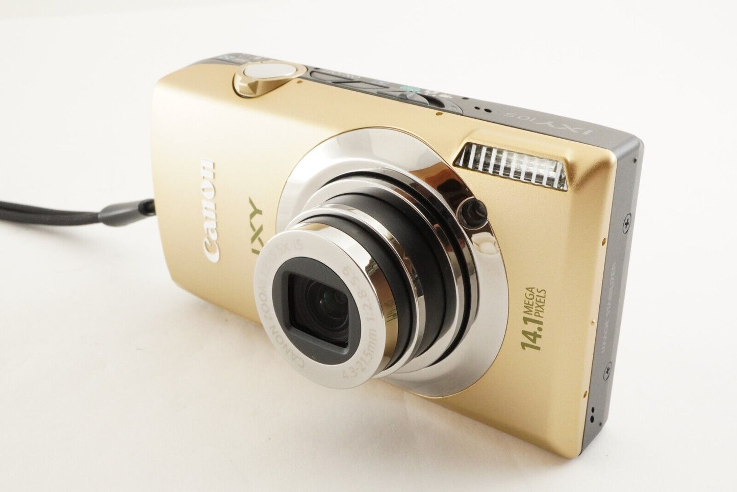 Canon IXY 10S Gold In Box With 4GB SDHC Card Digital Camera from Japan #1528