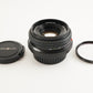 MINOLTA MD ROKKOR 45mm F2 MF Wide Angle Lens Photo tested! From Japan #7847