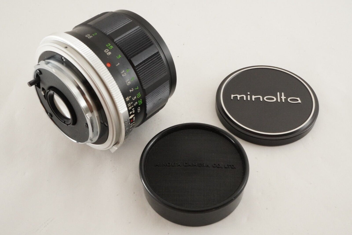 MINOLTA MC W.ROKKOR-HG 35mm F2.8 MF Wide Angle Lens from Japan #7910