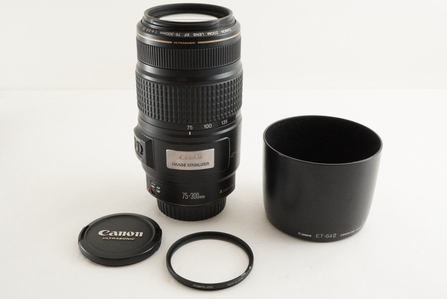 Canon EF 75-300mm F4-5.6 IS USM AF ZOOM Lens from Japan #1605