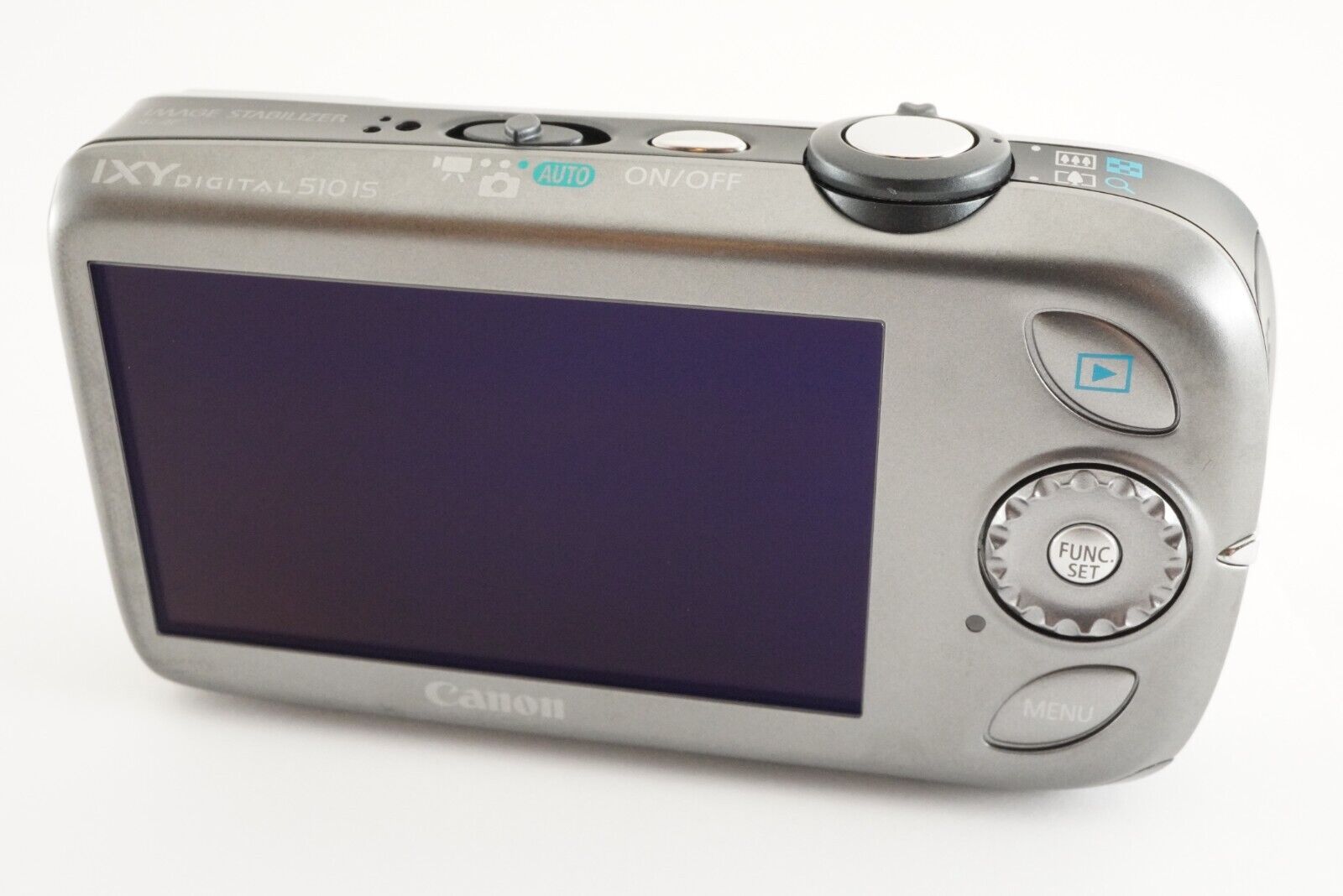 Canon IXY DIGITAL 510 IS Silver & 4GB SDHC Card Digital