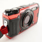 [S/C 430] OLYMPUS Tough TG-6 Red In Box & 4GB SDHC Card from Japan #1454