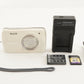 OLYMPUS VH-210 White With 4GB SDHC Card Compact Digital Camera from Japan #1461