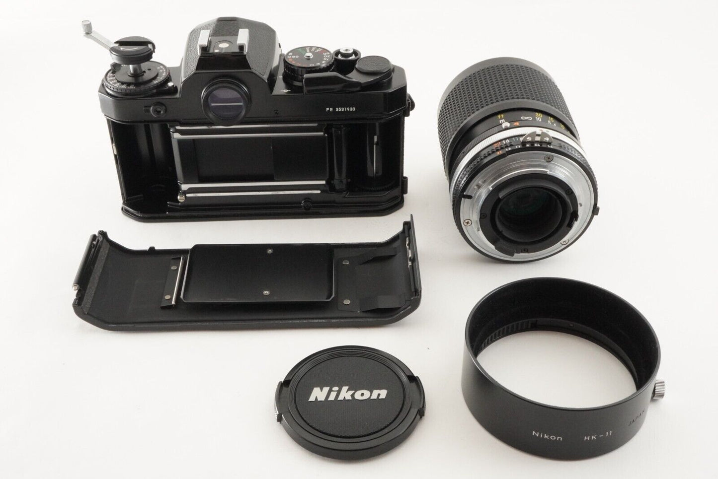 New Light Seals NIKON FE Black + Ai-s 35-105mm F3.5-4.5 from Japan #8524