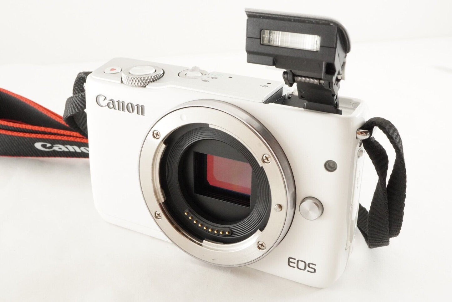 Canon EOS M10 White + EF-M 15-45mm IS STM Digital Camera from Japan #0079