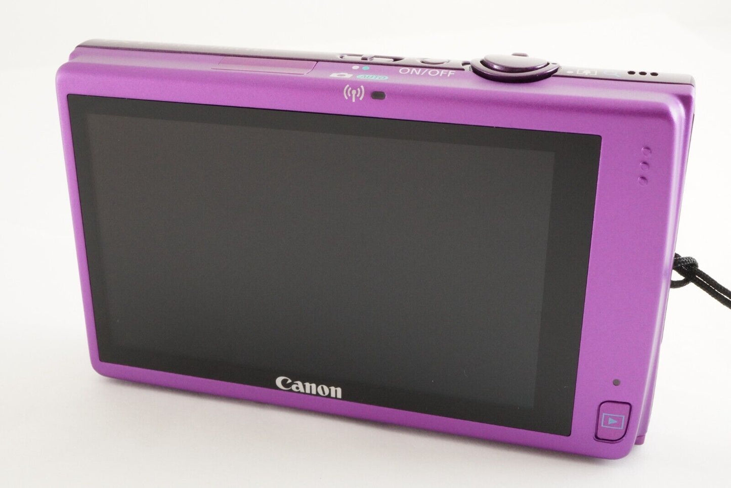 Canon IXY 430F Purple In Box With 4GB SDHC Card Digital Camera from Japan #0706