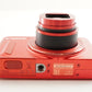 Canon PowerShot SX610 HS Red With 4GB SDHC Card Digital Camera from Japan #1645