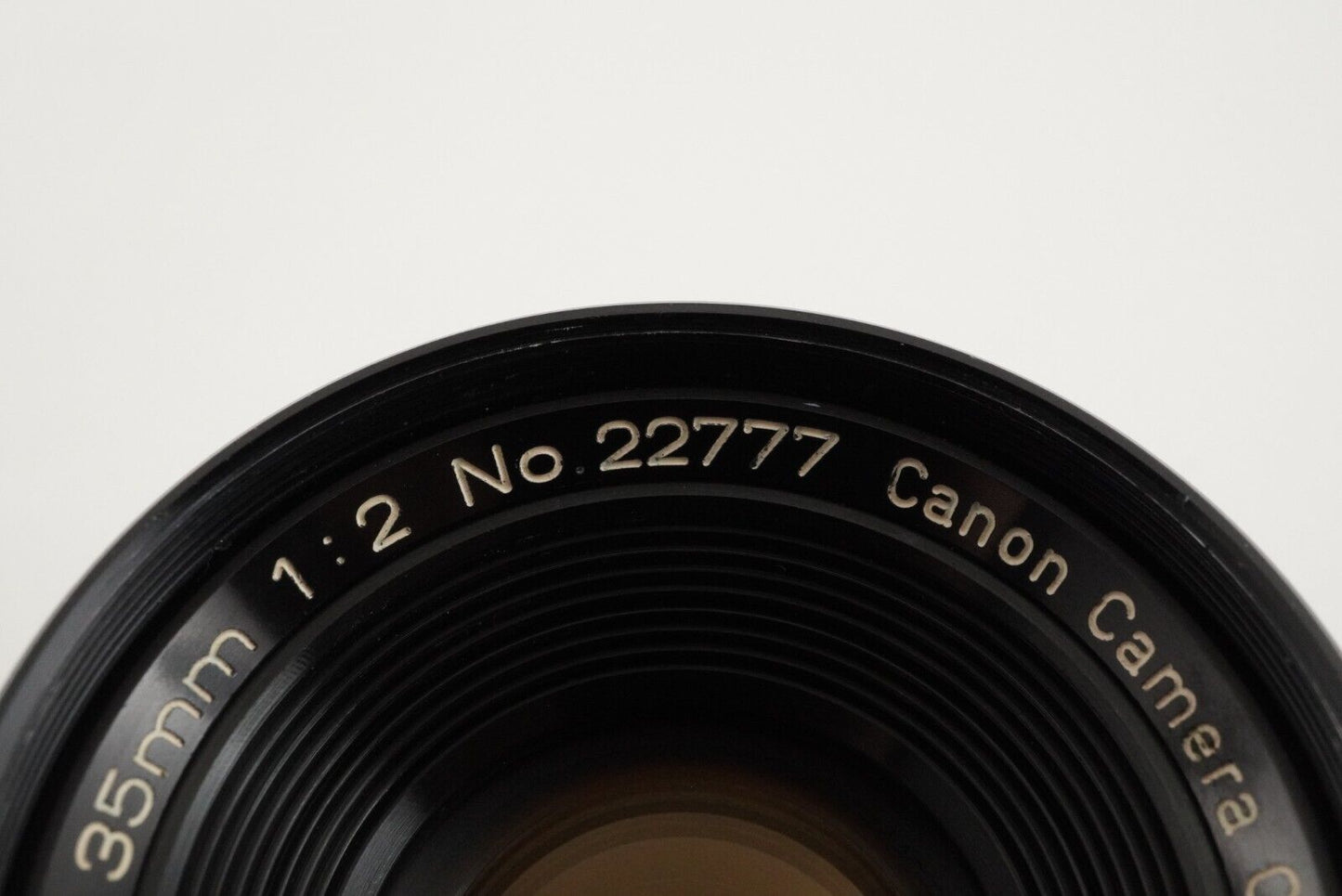 CANON 35mm F2 LTM L39 Leica Screw Mount MF Wide Angle Lens from Japan #8197