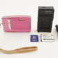 FUJIFILM FinePix Z10fd Pink With 2GB SD Card Digital Camera from Japan #1450