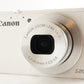 Canon PowerShot S200 White In Box &4GB SDHC Card Digital Camera from Japan #0845