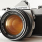 OLYMPUS OM-1 + OM-SYSTEM G.ZUIKO AUTO-S 50mm F1.4 Film Camera from Japan #8997