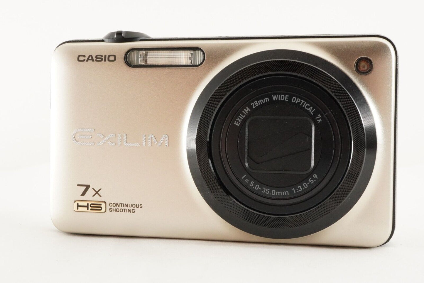 CASIO EX-ZR15 Gold With 4GB SDHC Card Digital Camera from Japan #9708