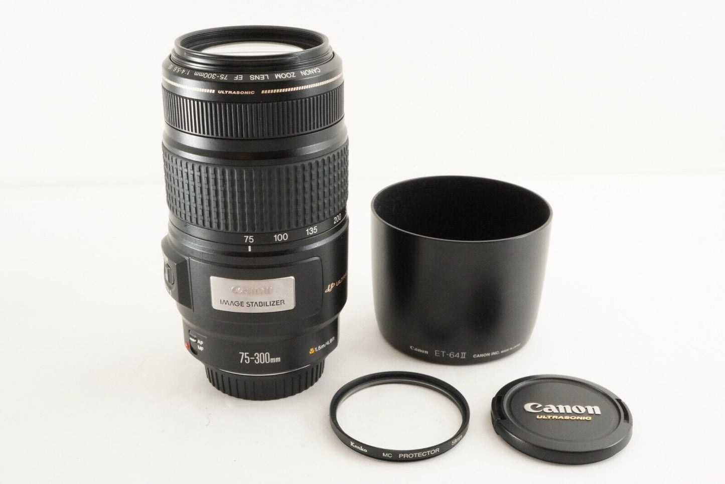 Canon EF 75-300mm F4-5.6 IS USM AF ZOOM Lens from Japan #1518