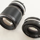 New Light Seals Nikon FE2 Black + Ai-s 50mm F1.8 +Ai-s 35-105mm from Japan #8920