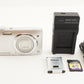 Nikon COOLPIX S3500 Silver With 4GB SDHC Card Digital Camera from Japan #1077