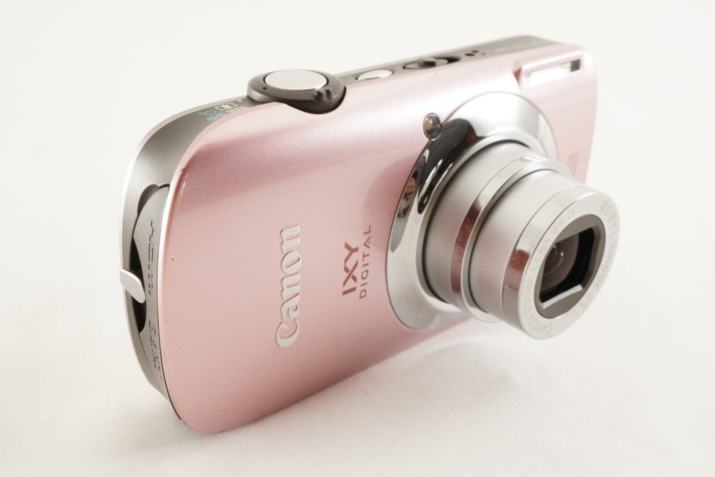 Canon IXY 510 IS Pink With 4GB SDHC Card Digital Camera from Japan #0012