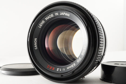 Canon FD 55mm F1.2 S.S.C. "o"mark MF Standard Prime Lens from Japan #9170