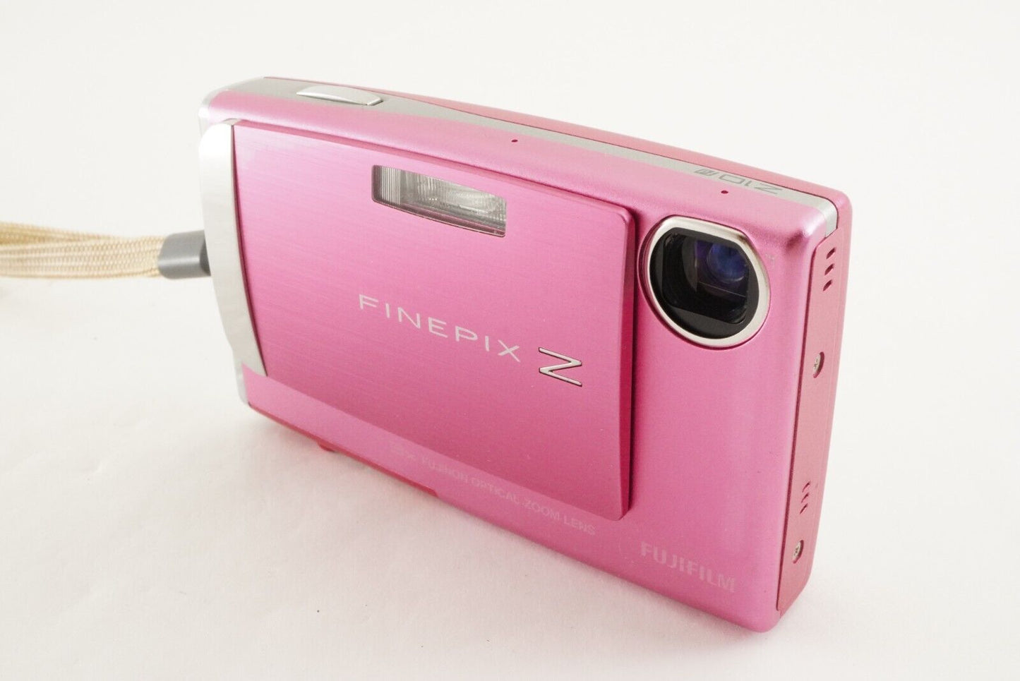 FUJIFILM FinePix Z10fd Pink With 2GB SD Card Digital Camera from Japan #1450