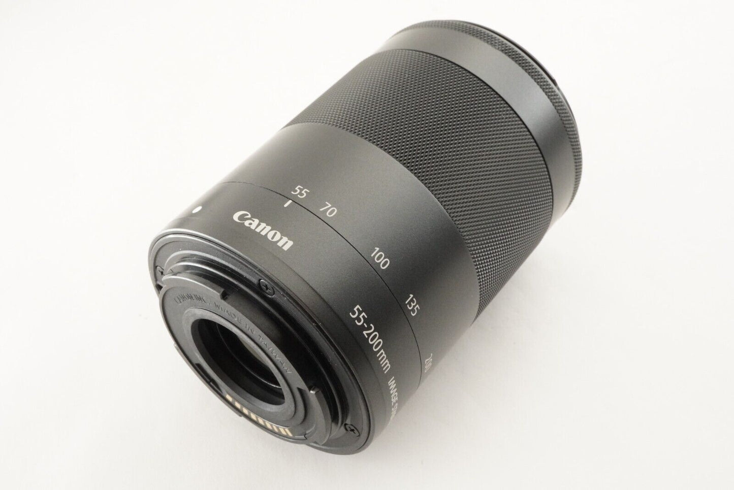 Canon EF-M 55-200mm F4.5-6.3 IS STM Black In Box AF ZOOM Lens from Japan #1632