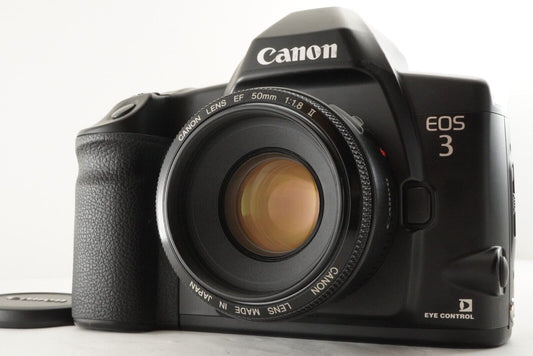 Canon EOS 3 + EF 50mm F1.8 II SLR 35mm Film Camera from Japan #0419