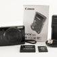 Canon IXY 190 Black In Box With 4GB SDHC Card Digital Camera from Japan #0956