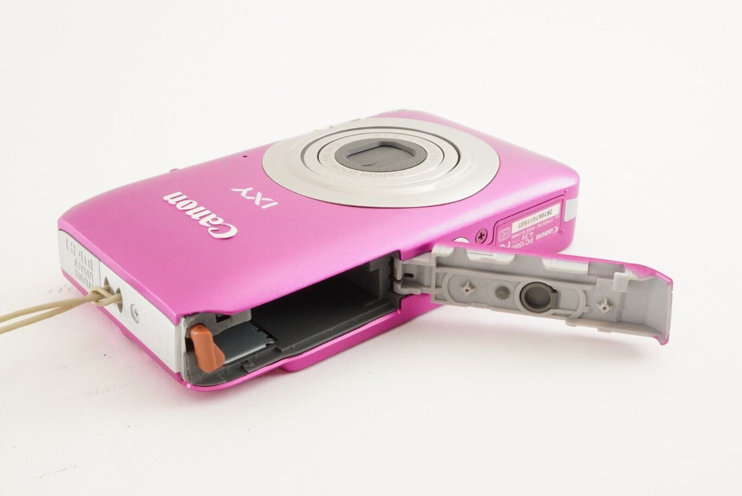 Canon IXY 210F Pink In Box With 4GB SDHC Card Digital Camera from Japan #1457