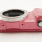 [S/C: 2,700] SONY Alpha a5000 ILCE-5000 Pink + E PZ 16-50mm from Japan #9770