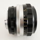 NIKON NIKKOR-S.C Auto 55mm F1.2 non-Ai MF Lens Photo tested! From Japan #7900