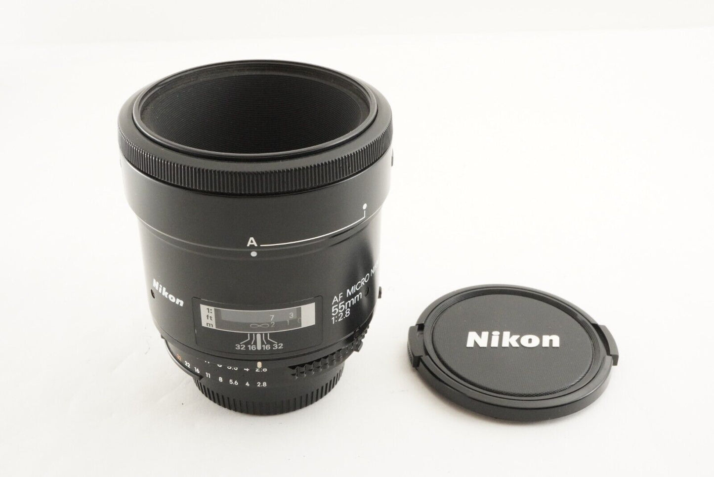 Nikon AF MICRO NIKKOR 55mm F2.8 AF MACRO Lens from Japan #1482