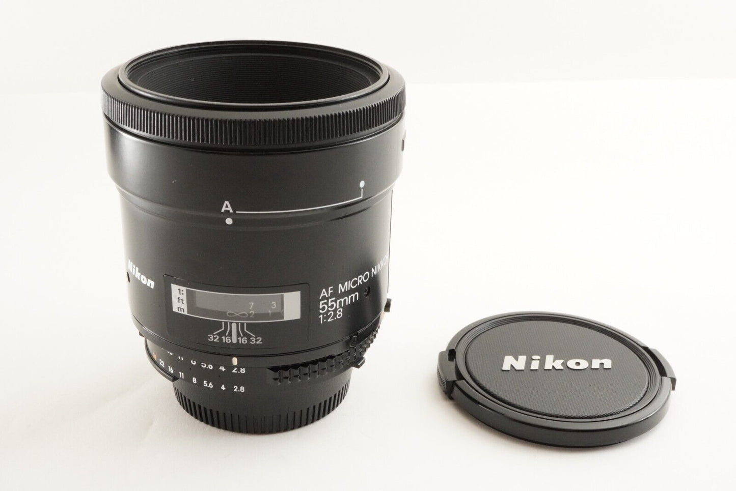 Nikon AF MICRO NIKKOR 55mm F2.8 AF MACRO Lens from Japan #0952