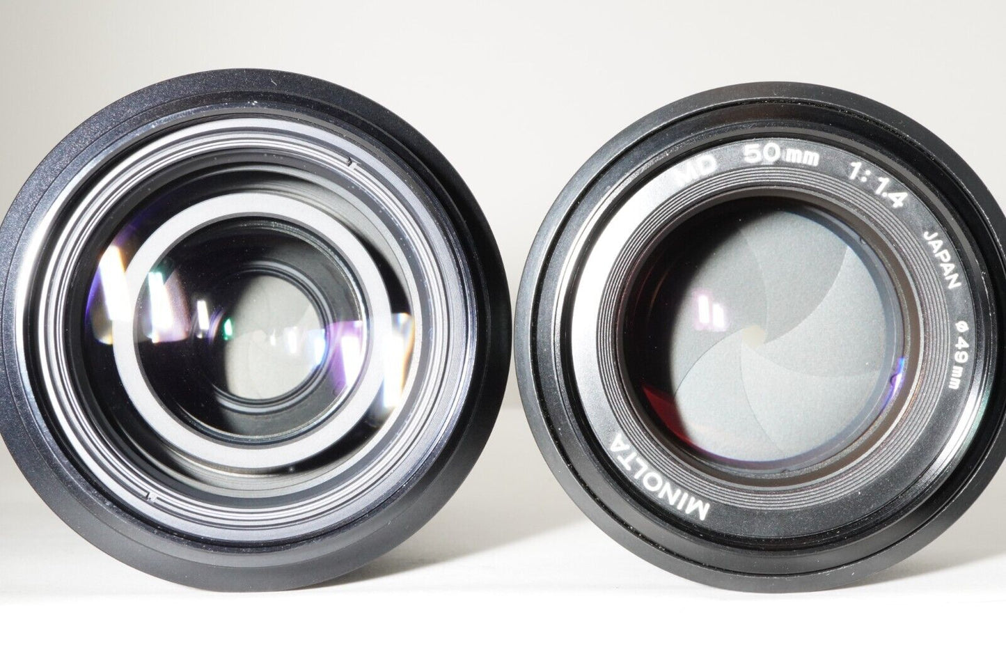 MINOLTA X-700 + MD 50mm F1.4 + 75-150mm F4 New Light Seals from Japan #8151