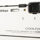 Nikon COOLPIX AW100 White In Box & 4GB SDHC Card Digital Camera from Japan #0930