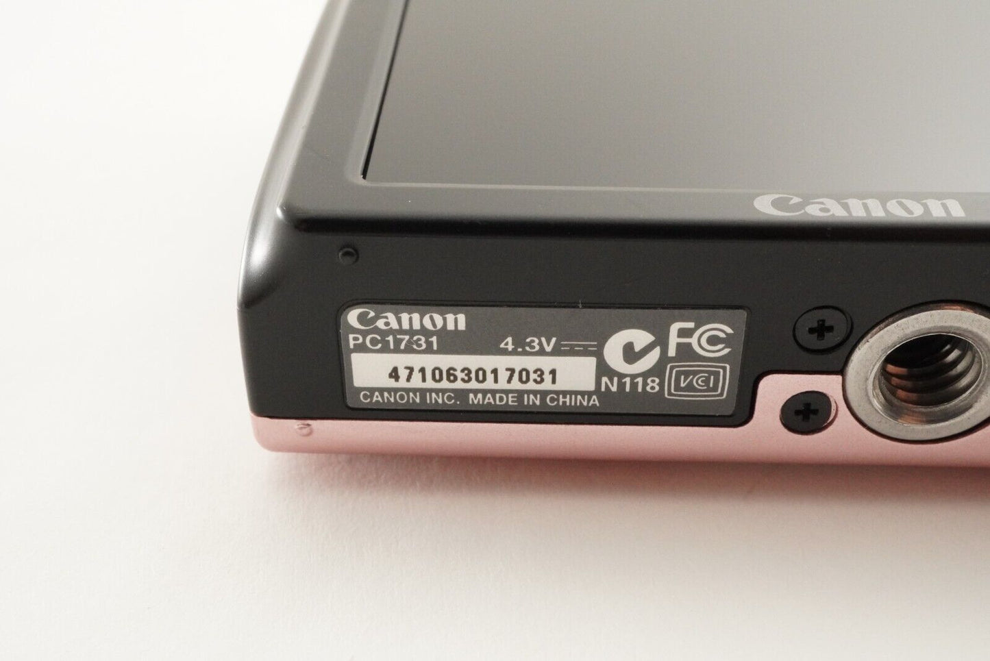 Canon PowerShot A2400 IS Pink With 4GB SDHC Card Digital Camera from Japan #1612